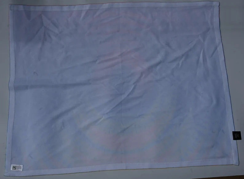 SMALL 30"X40" Arctic Fleece Blanket Print of Ripple Tapestry Read Description!