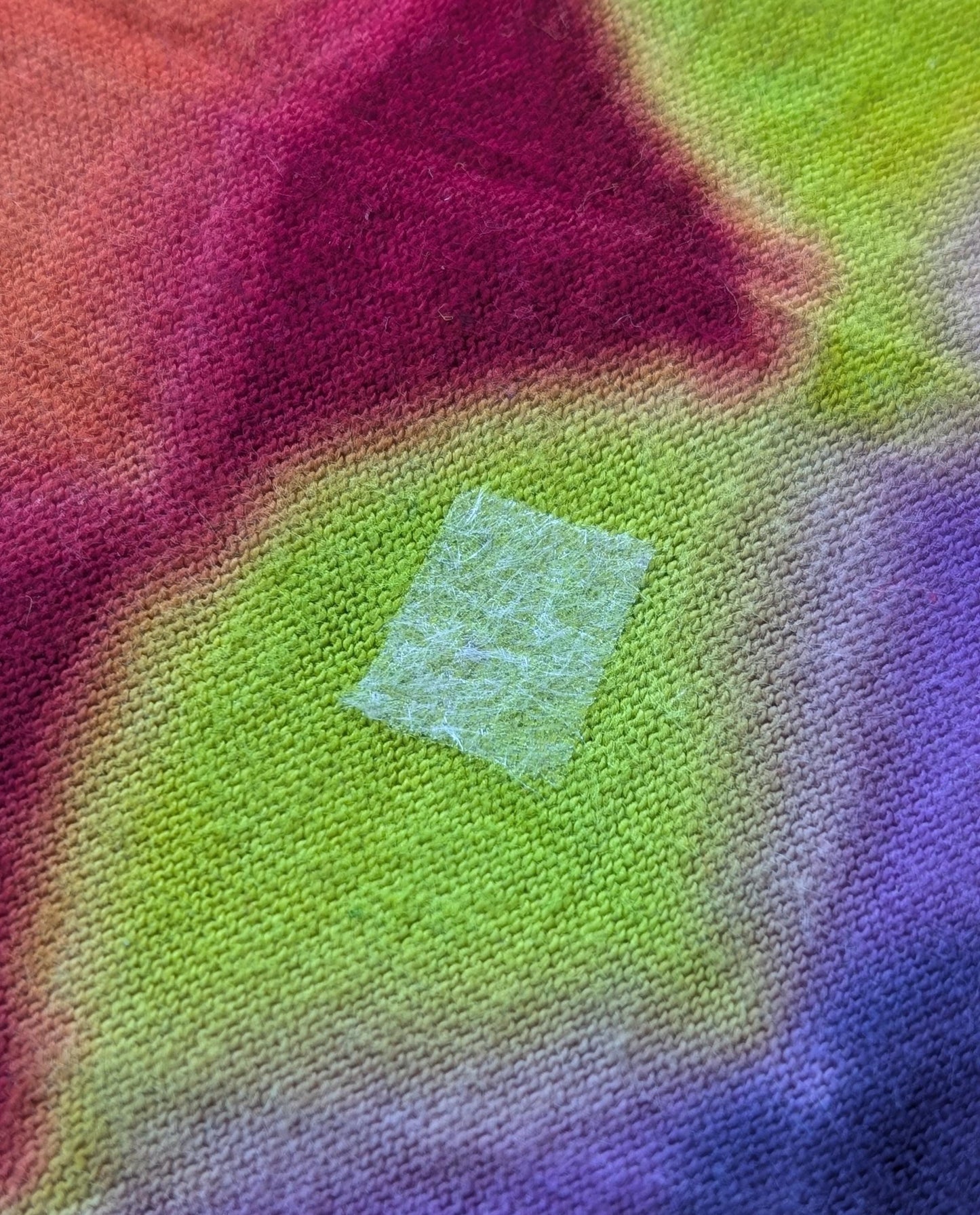 3X Minor Factory Defect Special* Diagonal Honeycomb Tie Dye on a Long Sleeve Shirt. Read Description