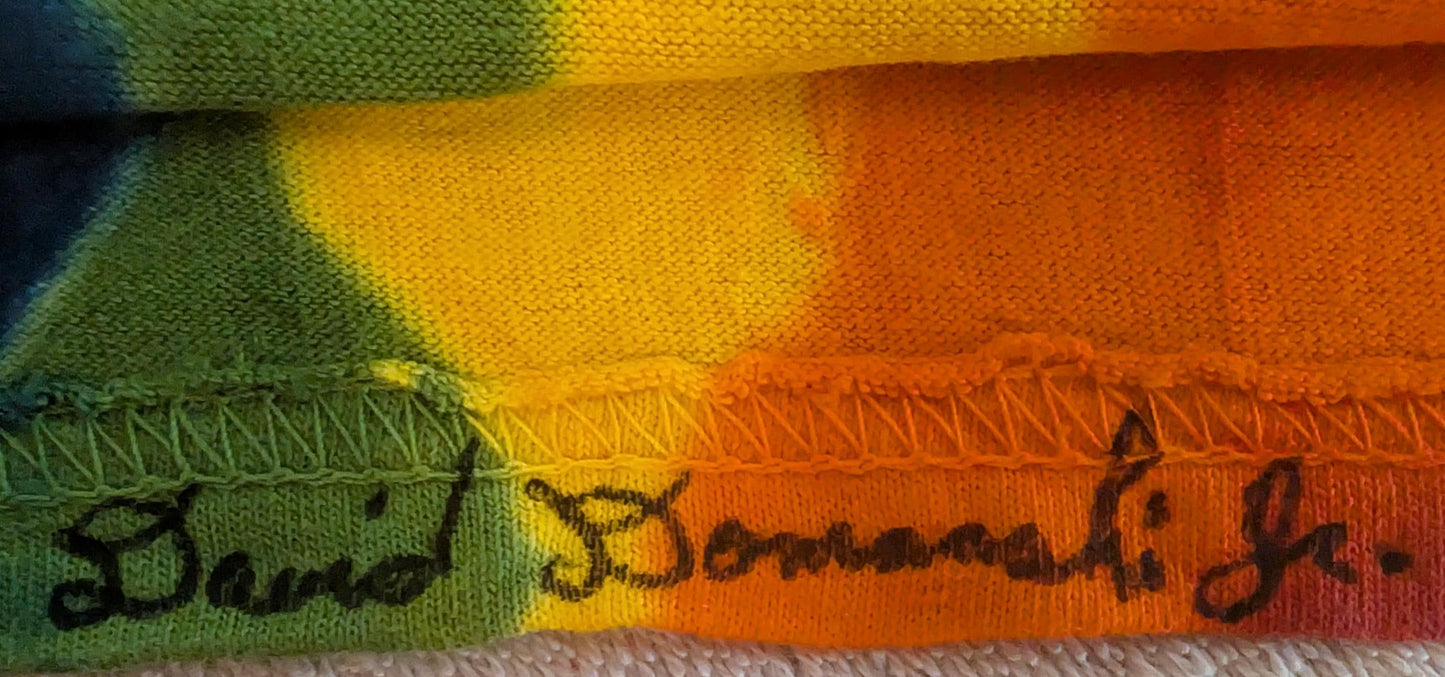 Medium Heady Heatwave.V6a* Tie Dye on a Gildan Ultra Cotton PFD (Prepared for Dye) T-Shirt
