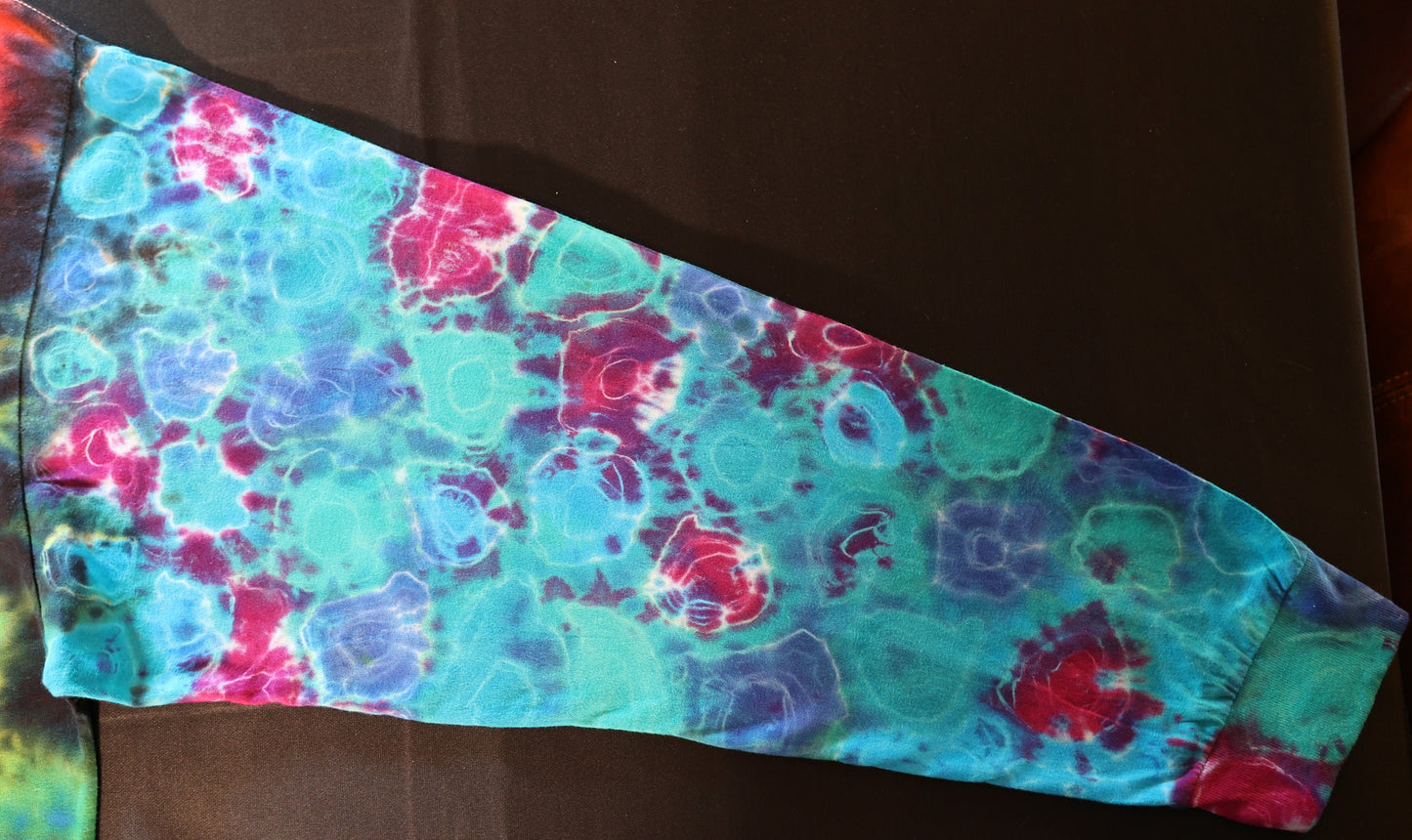 3X Heady 10 Pt Sectional Mandala/Double Diamond Back Shield/Kenney Style Sleeves/Scrunch on a Long Sleeve Shirt