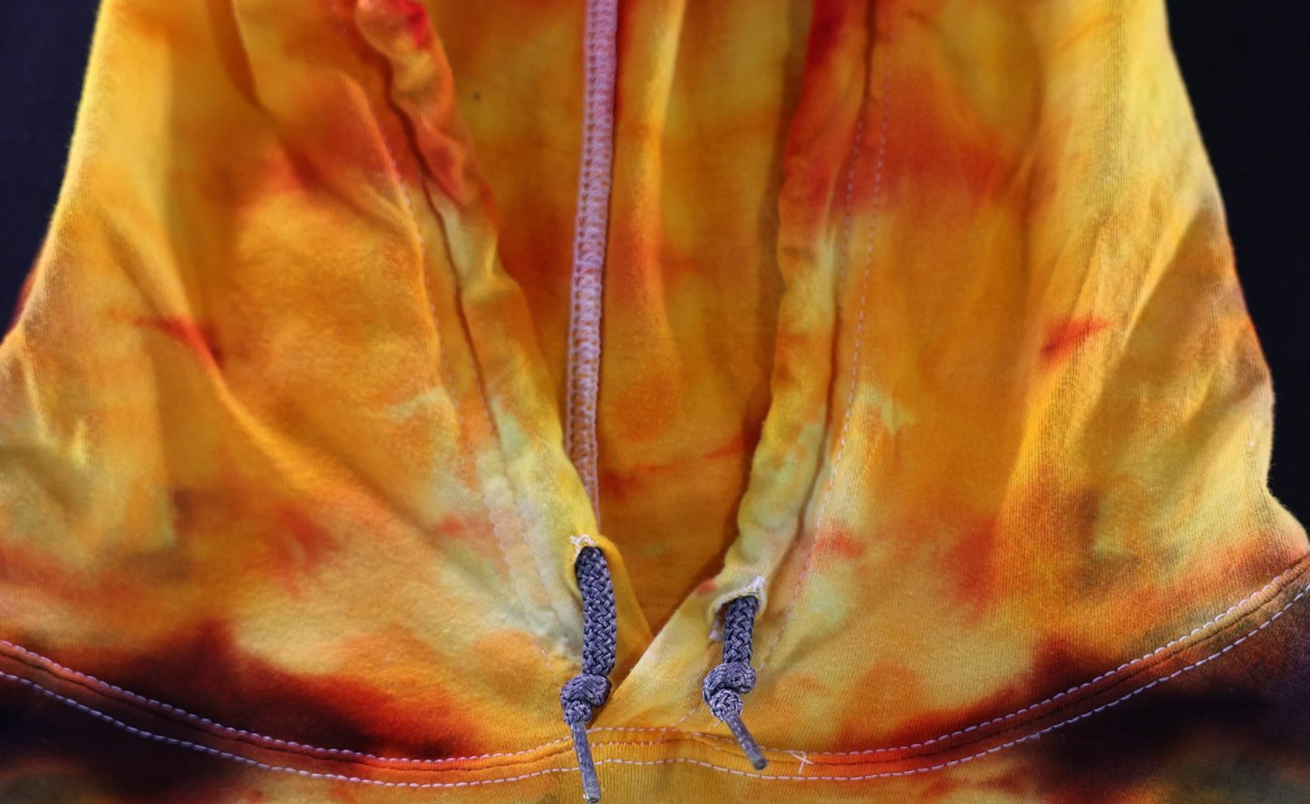 3X Glitch Variation Ice Dye Tie Dye on a Lightweight Hooded Gildan Softstyle Lightweight Hooded** Long Sleeve Shirt Read Description