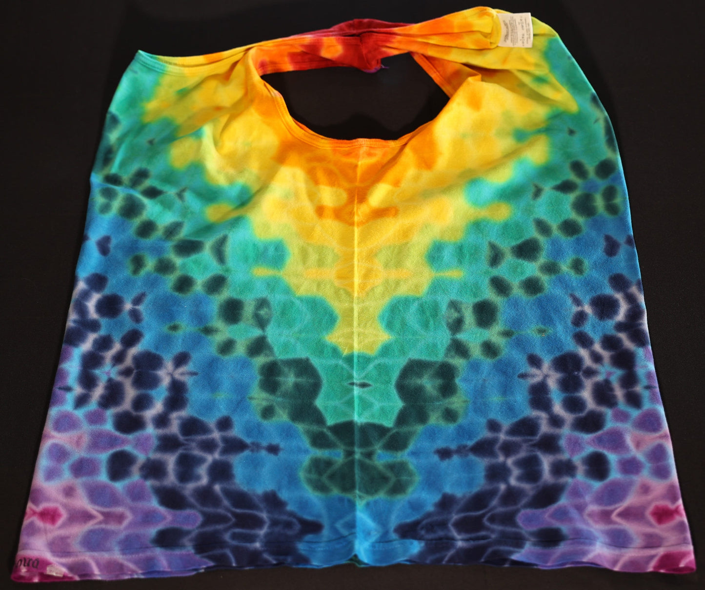 Large Heatwave.V6-a Tie Dye on a Comfort Colors Ringspun Cotton Tank Top *Doh! Scratch and Dent Special Read Description