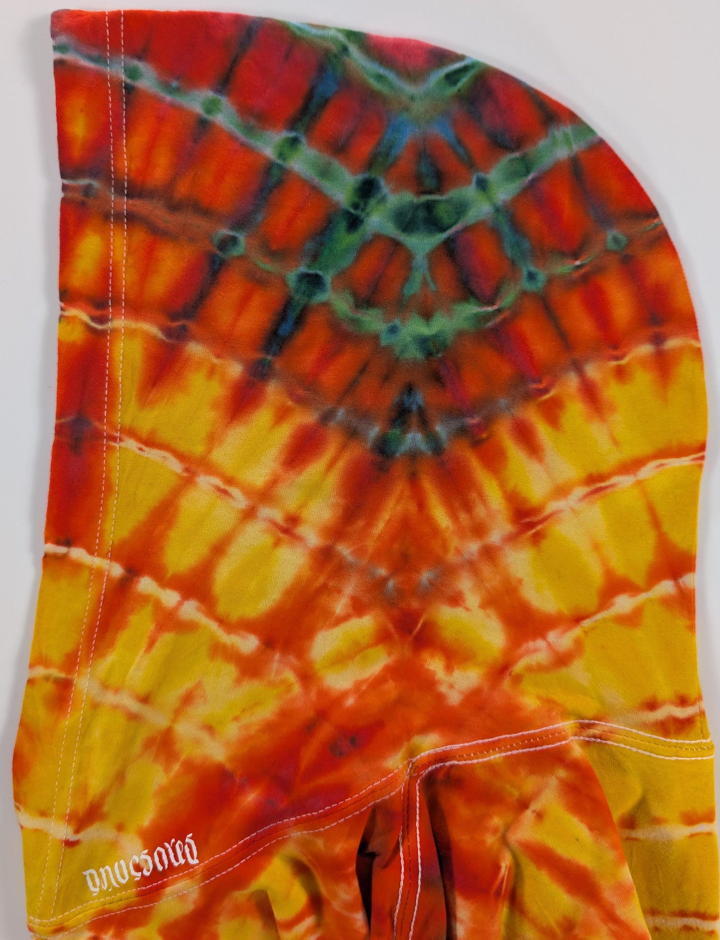 XL One of the Ripples Tie Dye on a Fruit of the Loom HD Cotton Jersey Hooded* Long Sleeve Shirt