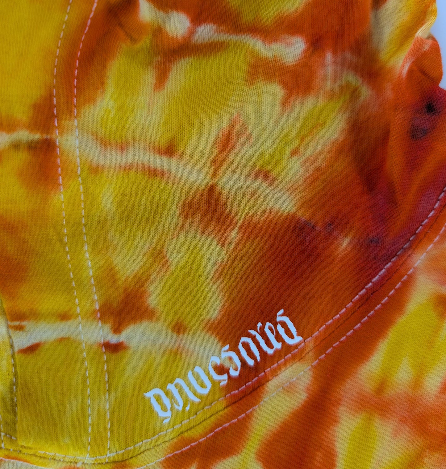 XL One of the Ripples Tie Dye on a Fruit of the Loom HD Cotton Jersey Hooded* Long Sleeve Shirt