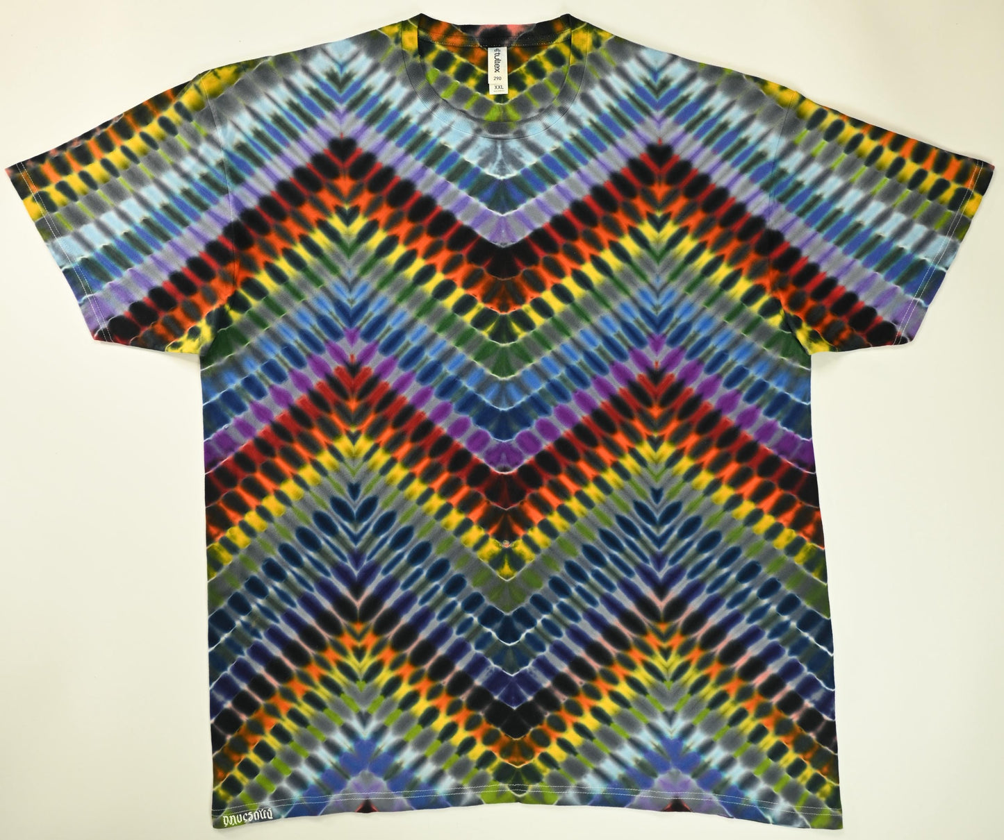 2X "MDmNA" Neo-DNA Tie Dye Tultex 290 Ringspun Cotton T-Shirt* Read Description
