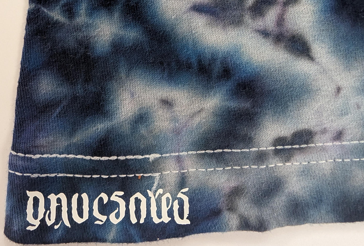 Small Scrunch "Crystal Wash" Low Water Immersion Tie Dye on a Tultex 105 Ringspun Cotton Tank Top