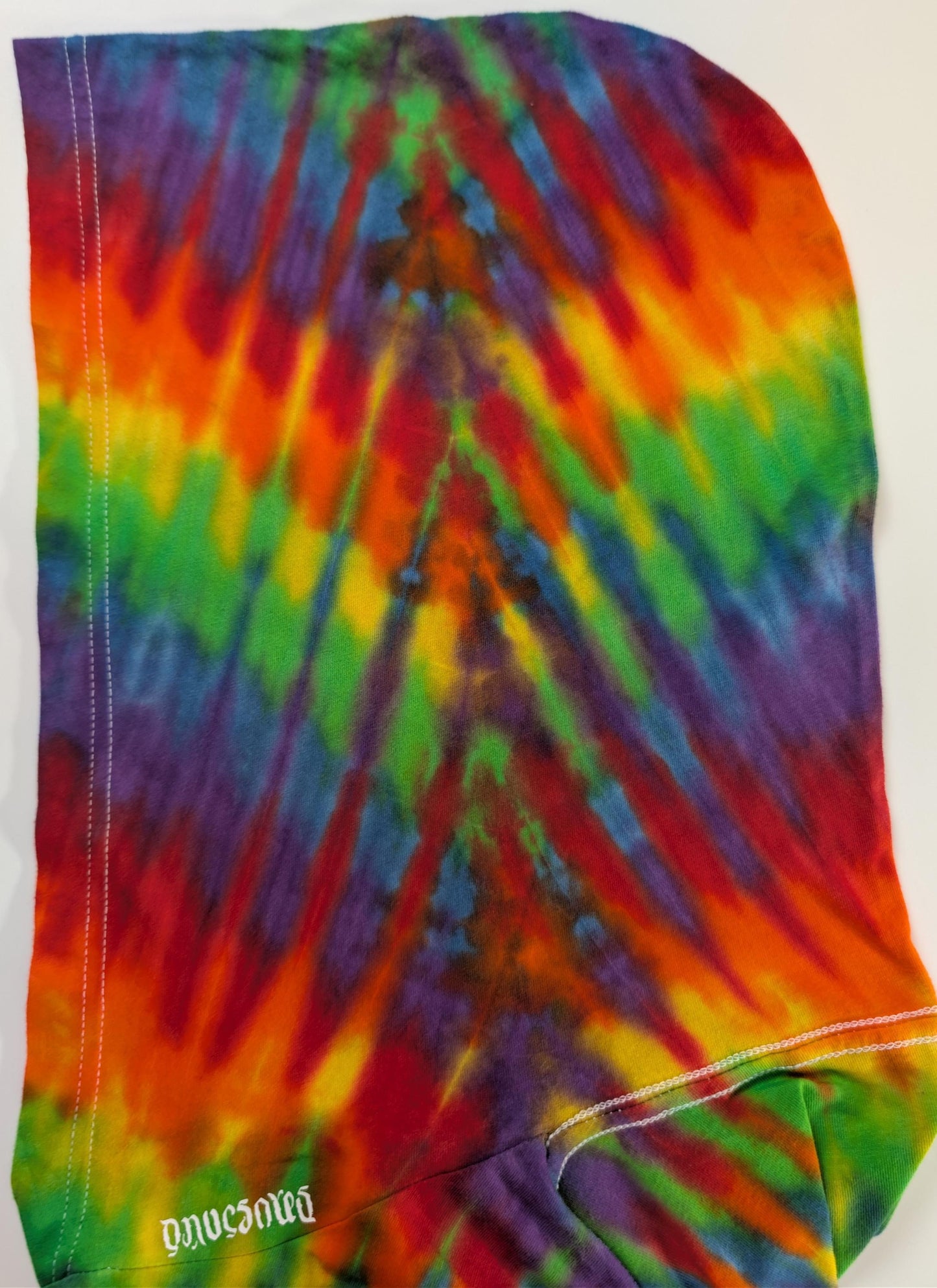 2X Trippy Weaver Vertical Pleat on a Bella + Canvas 3512 Unisex Jersey Long-Sleeve Hoodie*