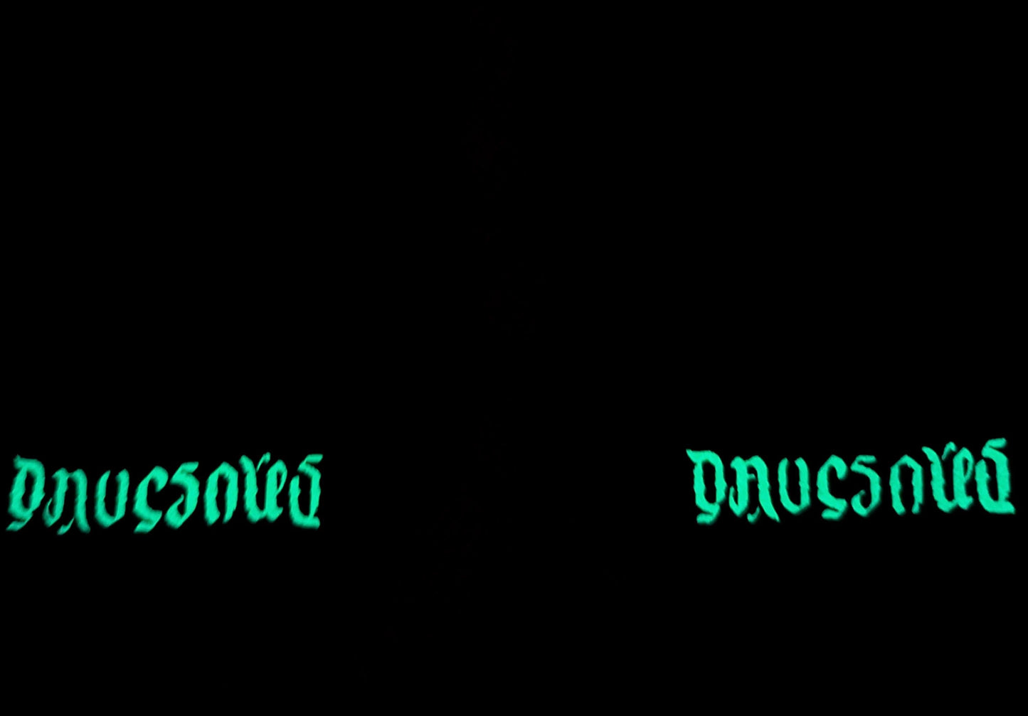 Geode Ice Dye Tie Dye on a Pair of Dharma Trading Company Cotton Blend (89% Cotton/9 Nylon/2 Spandex) Thigh High Socks