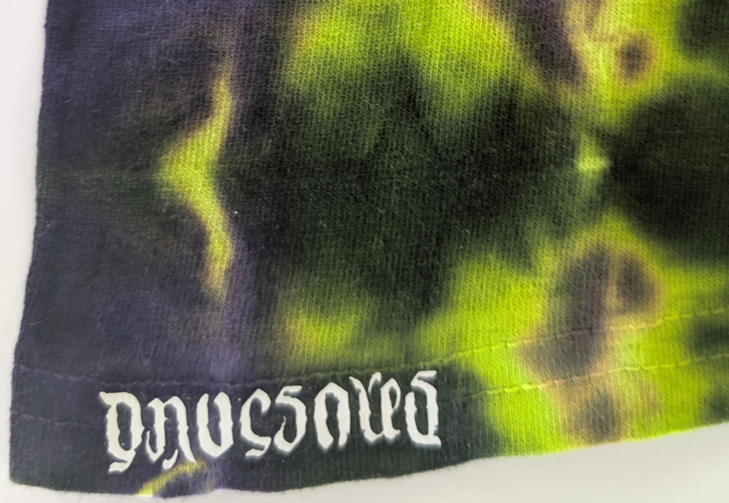 2X Glitch Tie Dye in my Psychedelic Vision color Palette on a Gildan Ultra Cotton PFD (Prepared for Dye) T-Shirt