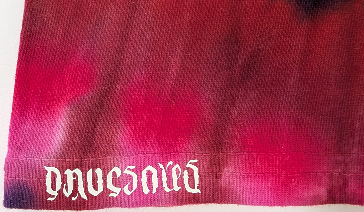 Small Spiral "Crystal Wash" Low Water Immersion Tie Dye using my Ethereal Attraction Color Palette on a Gildan Ultra Cotton PFD T-Shirt