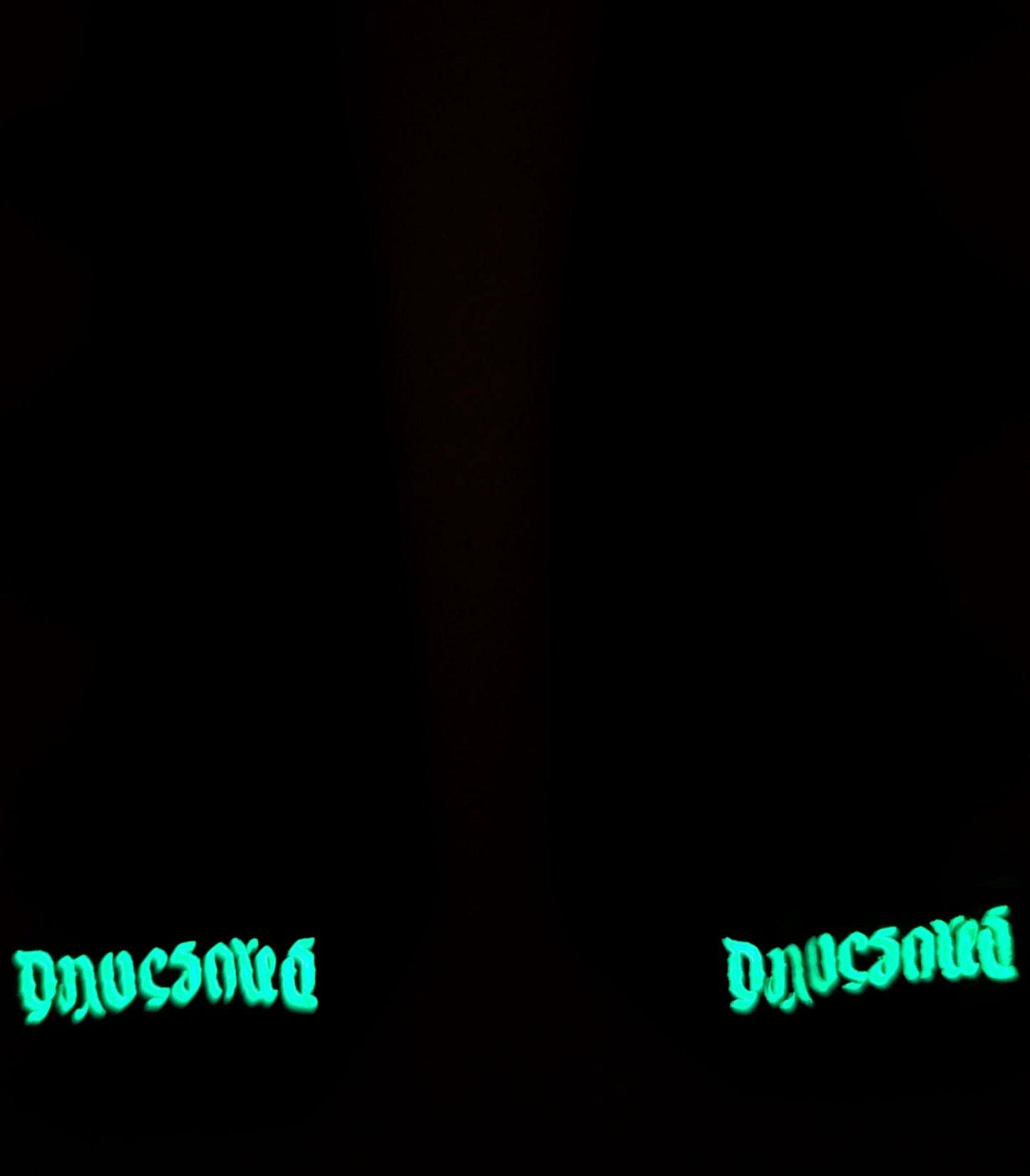 Tie Dye in My Neon Candy Nebula Color Palette on Dharma Trading Company Cotton Blend (89% Cotton/9 Nylon/2 Spandex) Thigh High Socks