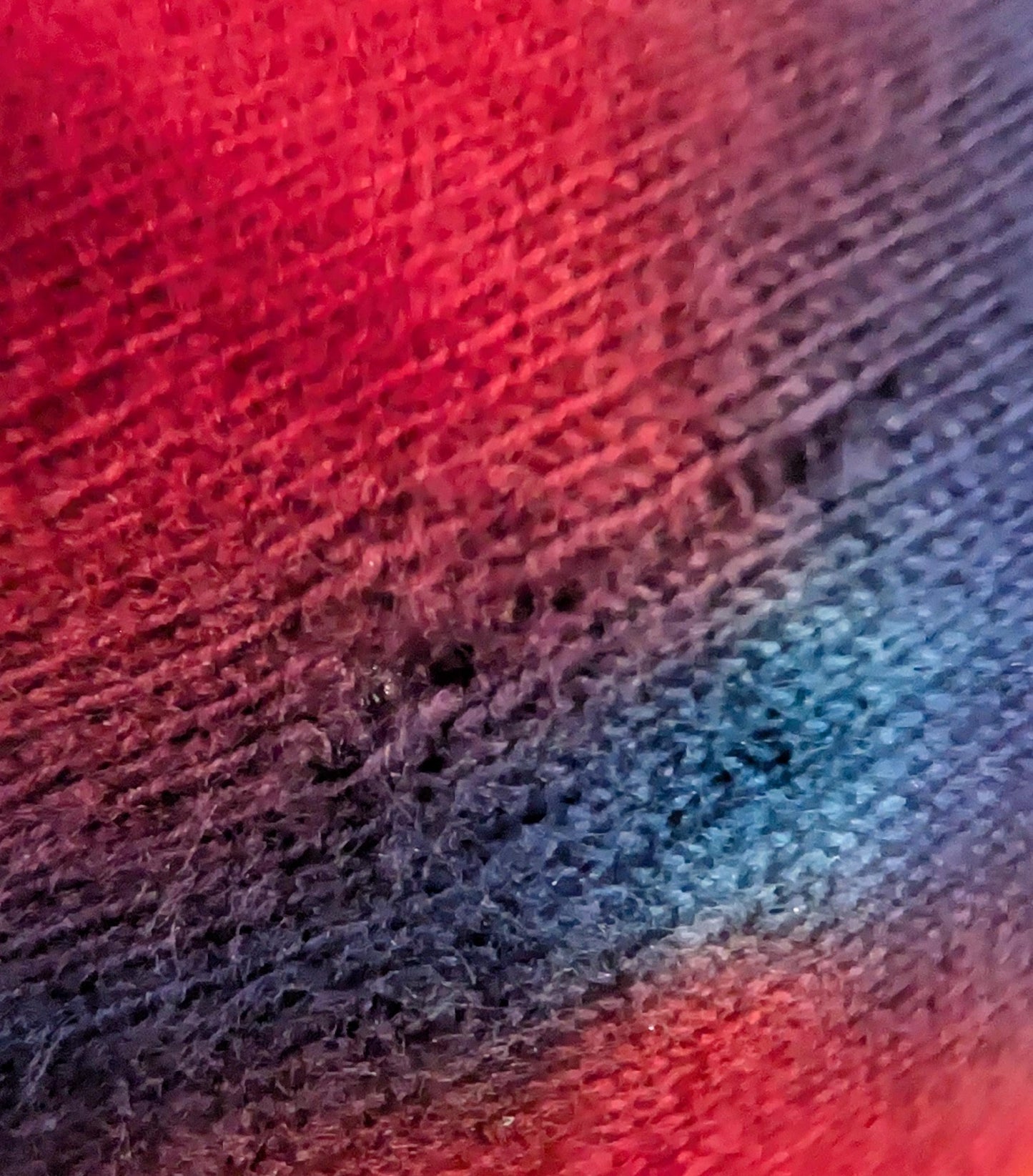 minor improved factory defect** 2X Heatwave.V-5e Tie Dye on a Tultex 291 Ringspun Cotton Long Sleeve Shirt *Read Description