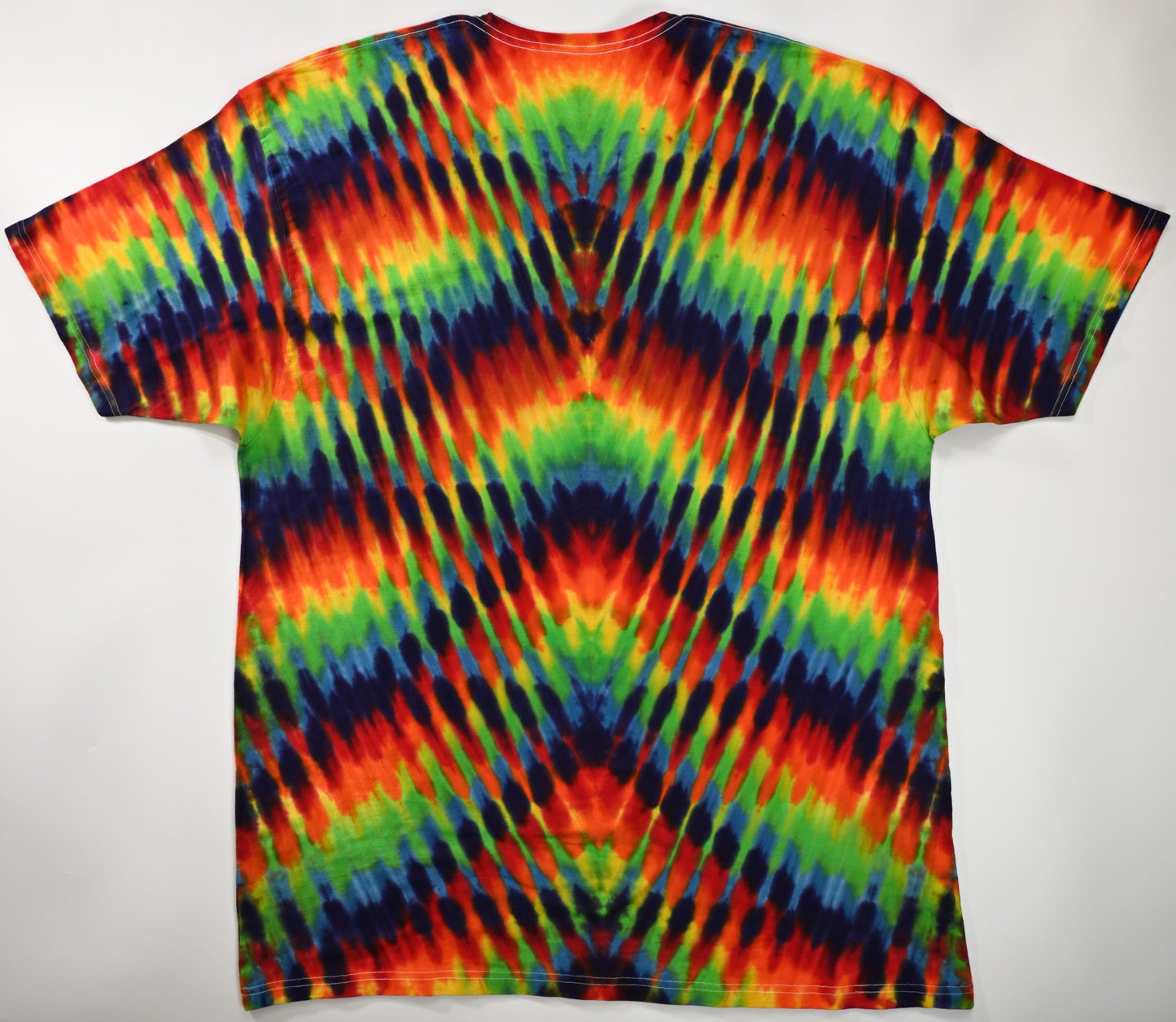4X Trippy Weaver Variant (Extra Trippy) Tie Dye on a Tultex 290 Ringspun Cotton T-Shirt