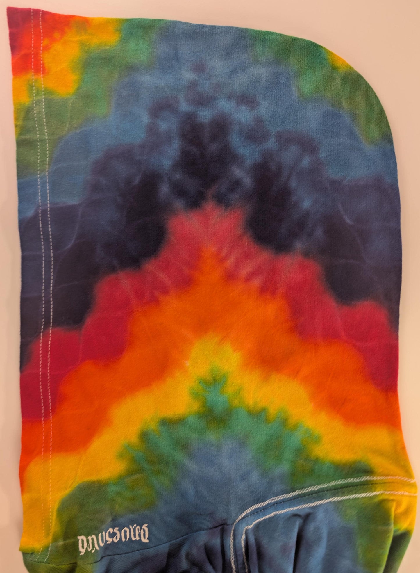 Medium Wave Variation* Tie Dye on a Bella + Canvas 3512 Unisex Jersey Long-Sleeve Hoodie**