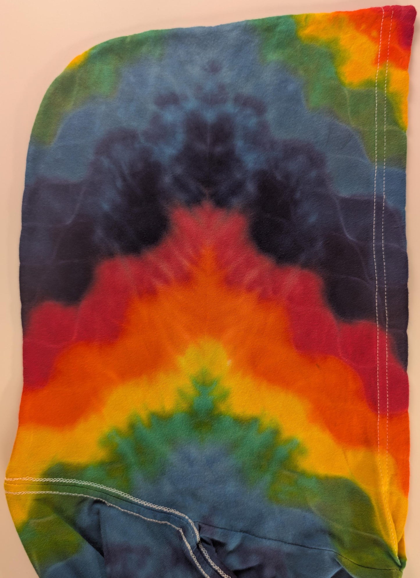 Medium Wave Variation* Tie Dye on a Bella + Canvas 3512 Unisex Jersey Long-Sleeve Hoodie**