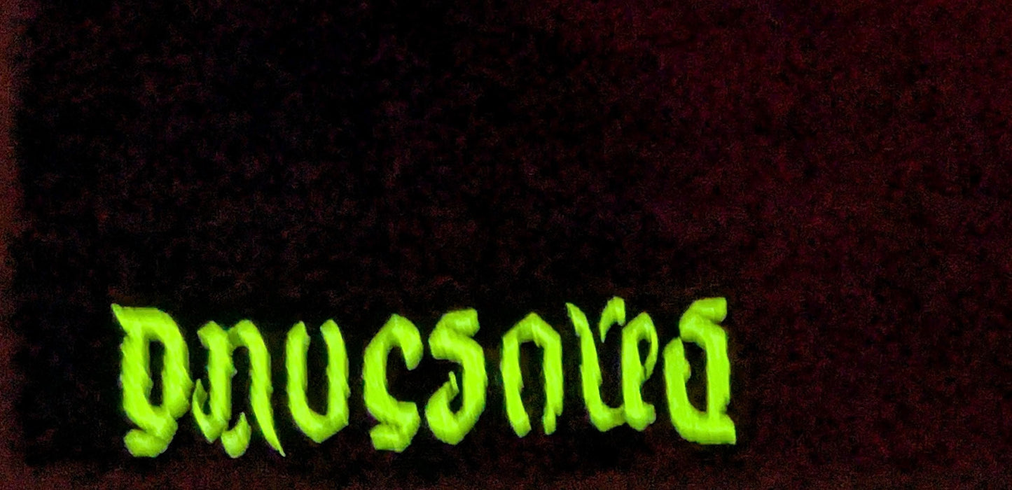 2X UV Reactive Wave Variation* Tie Dye on a Tultex 290 Ringspun Cotton T-Shirt
