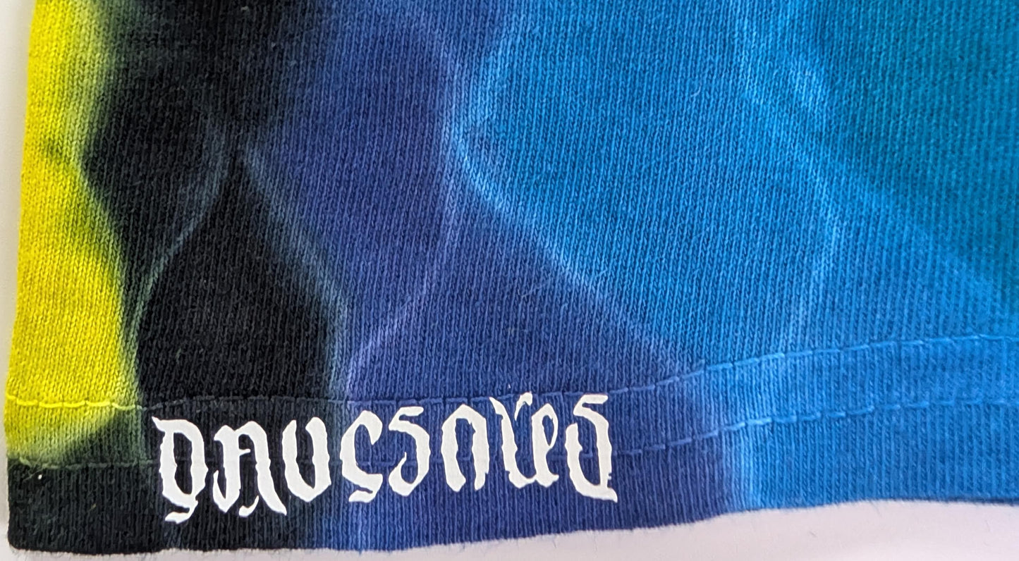3X Wave Variation* Tie Dye on a Gildan Ultra Cotton PFD (Prepared for Dye) T-Shirt