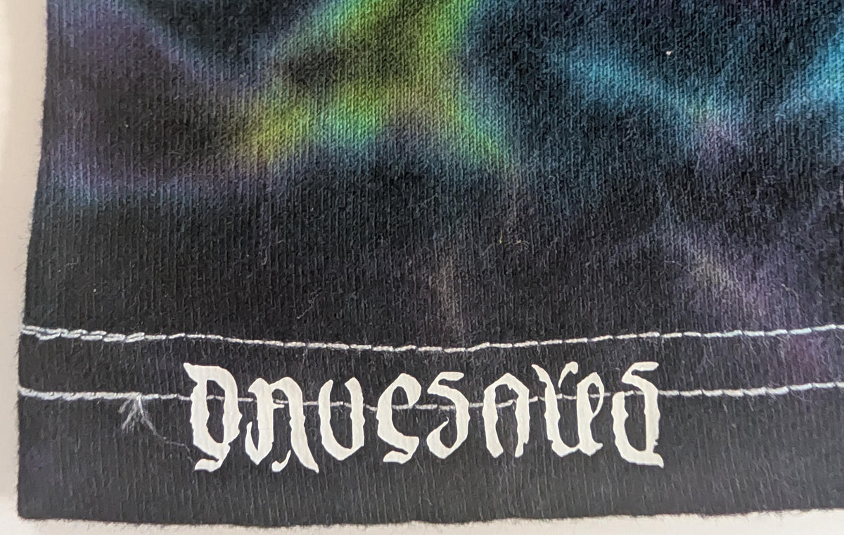 Medium Rorschach Scrunch Tie Dye in my Psychedelic Vision Color Palette on a Gildan Ultra Cotton PFD (Prepared for Dye) T-Shirt
